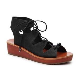 Leather Lucky Brand Hipsta Gladiator Sandals